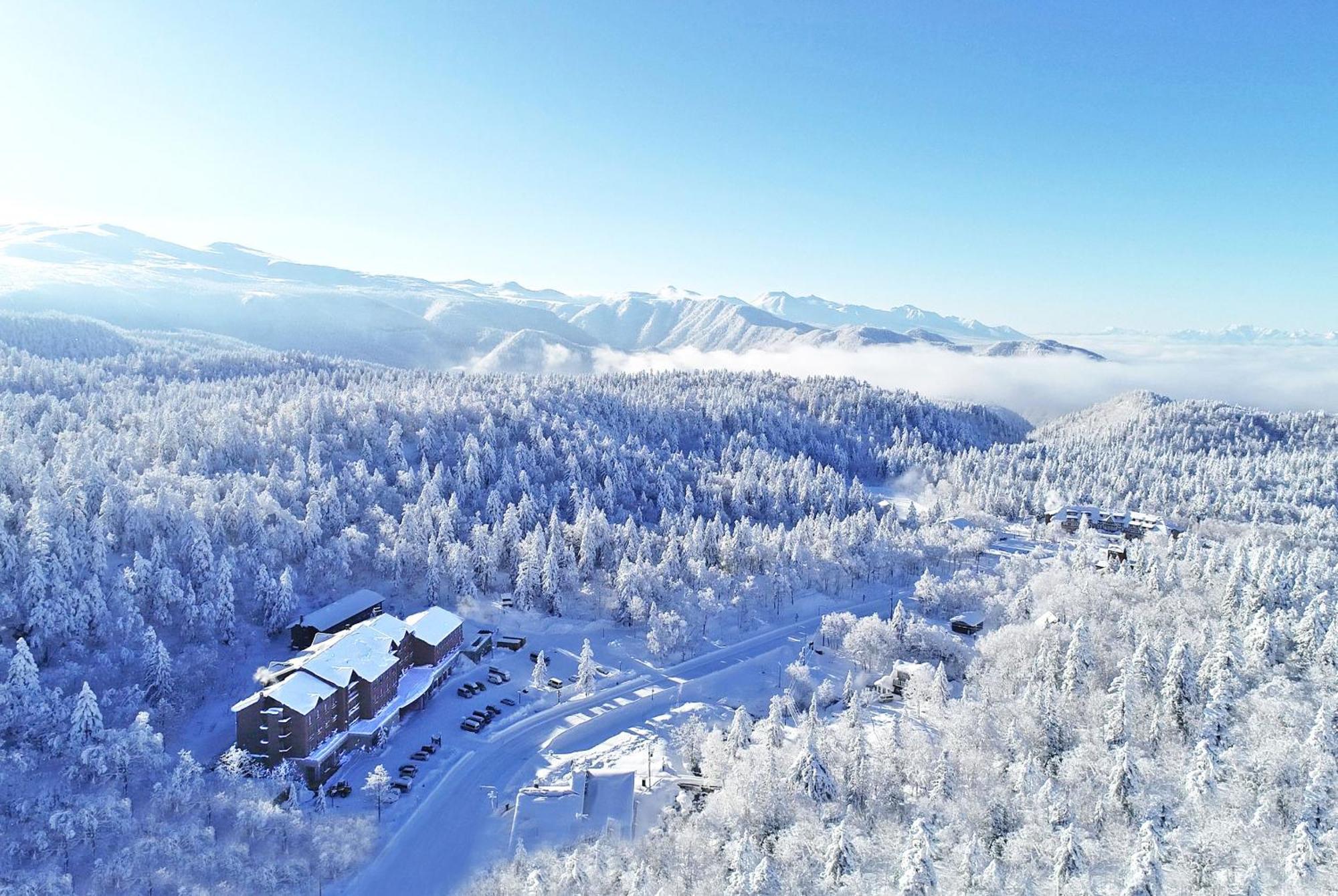 Higashikawa Asahidake Onsen Hotel Bear Monte Ngoại thất bức ảnh
